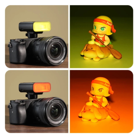 Ulanzi FT16 (L339) - lampa błyskowa TTL z panelem światła ciągłego LED do Sony - przykład użycia